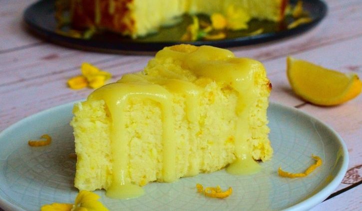 Prăjitură cu Iaurt, Lămâie și Cocos - Vegană și Fără Gluten